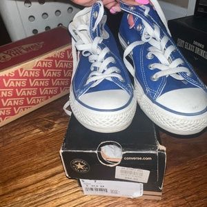Blue Chuck Taylors